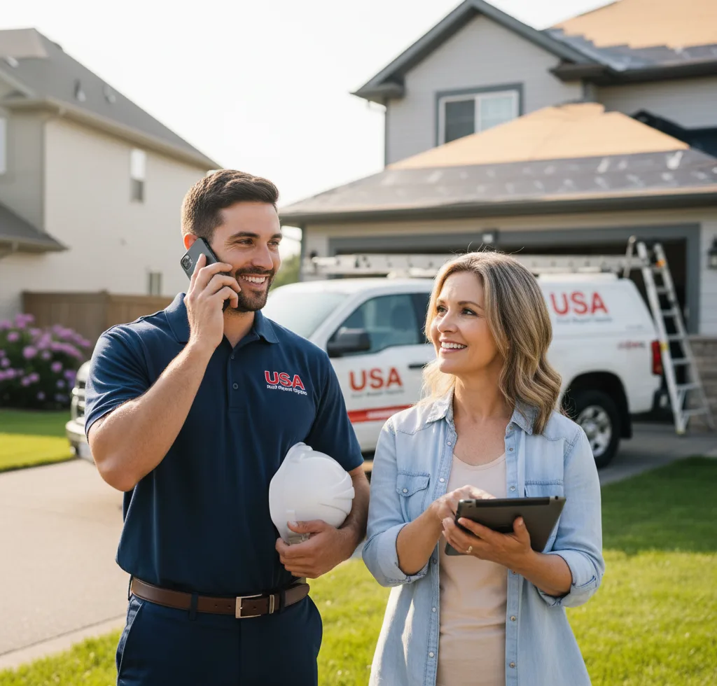 USA Roof Repair Experts customer support in Weldon Spring